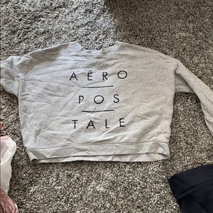 Aeropostale crop top sweatshirt